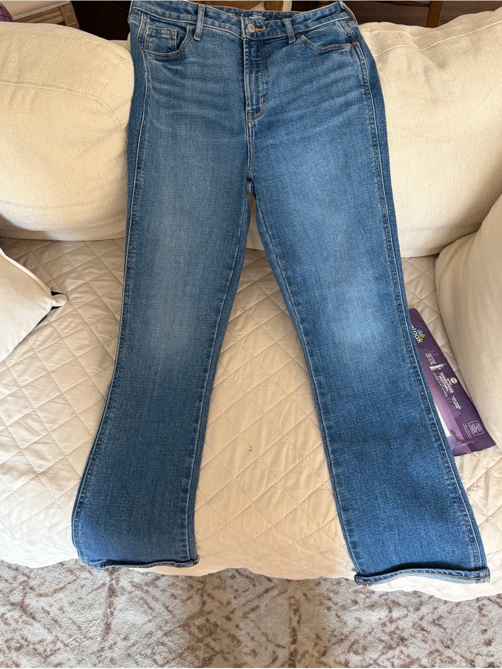 Classic Women's Blue Denim Jeans